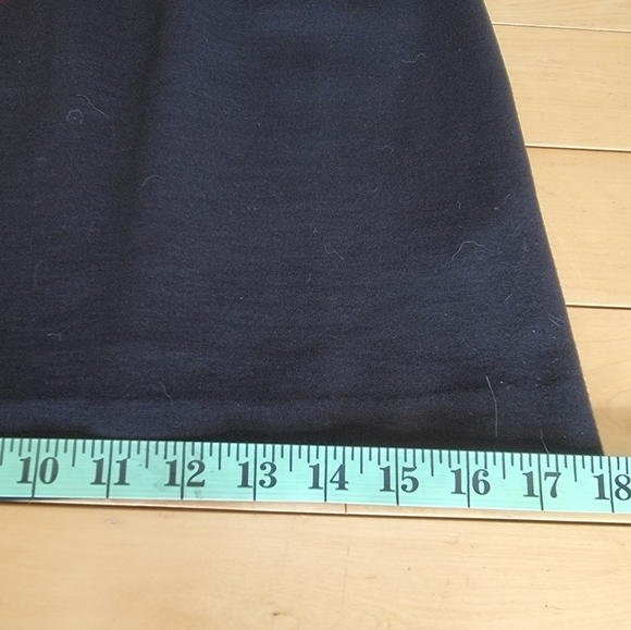 Ted Baker Draped Black Dress w/ Green Leaves - Picture 5 of 10